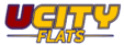 Ucity Flats Red and Yellow logo, Philly, PA