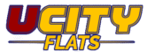 Ucity Flats Red and Yellow logo, Philly, PA